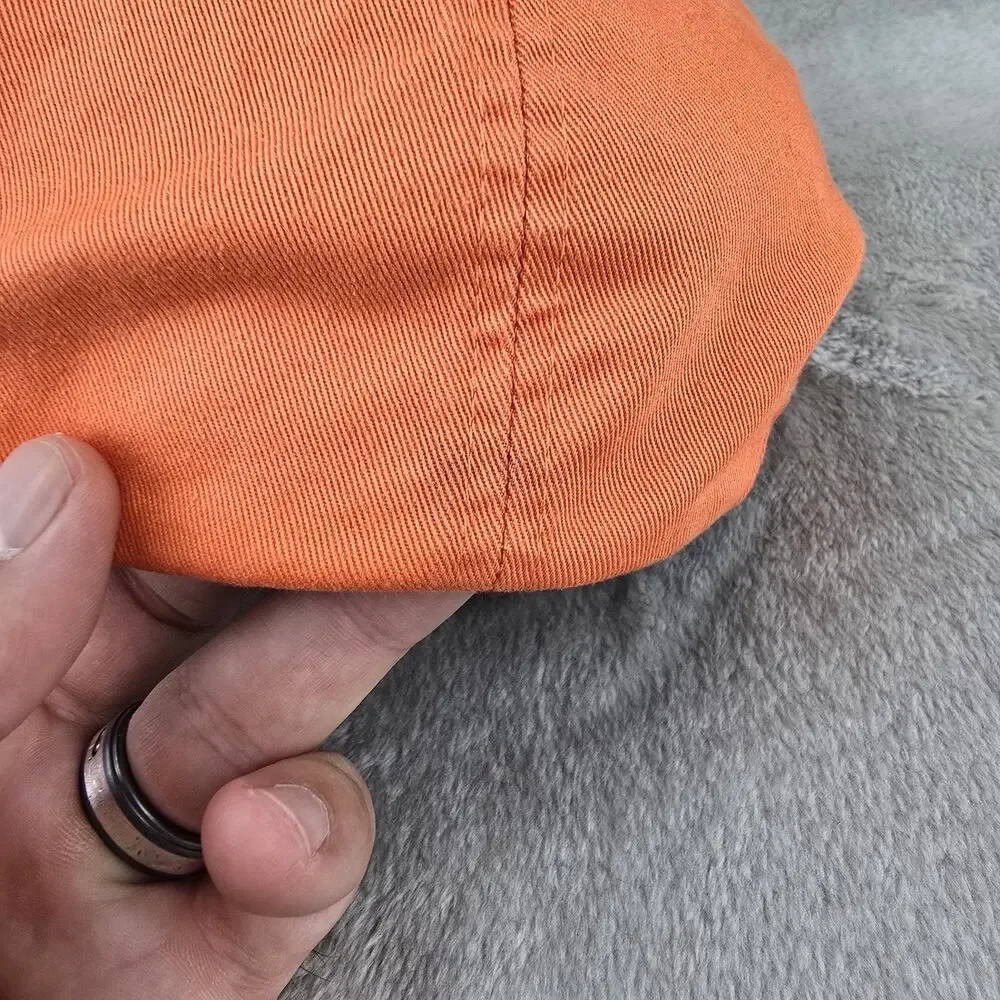 Vintage Polo Sport Ralph Lauren Hat Orange USA Flag Rare Cap Adjustable 90s Y2K